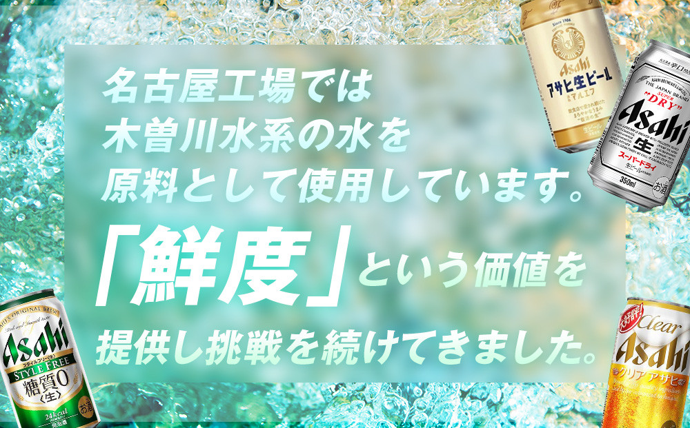 ビール アサヒ クリアアサヒ 350ml 24本 4ケース 　