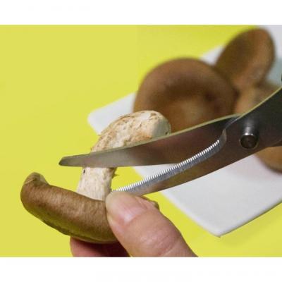ふるさと納税 関市 <アイディア製品> 刃先を浮かせて置けるキッチンバサミ  〜食洗機対応 カーブ・ギザ刃で切りやすい |  | 02