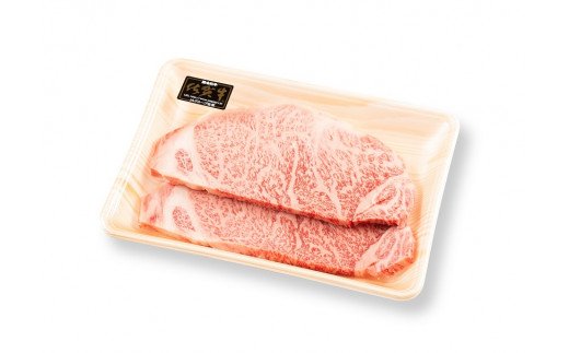伊万里焼・佐賀牛ロースステーキ(200ｇ×2枚)セット E J506
