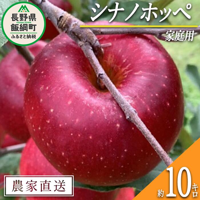 【ふるさと納税】 りんご シナノホッペ 家庭用 10kg ファームトヤ 令和7年度収穫分 長野県 飯綱町 〔 信州 果物 フルーツ リンゴ 林檎 長野 予約 農家直送 〕発送時期：2025年11月上旬〜2025年11月下旬 {**}