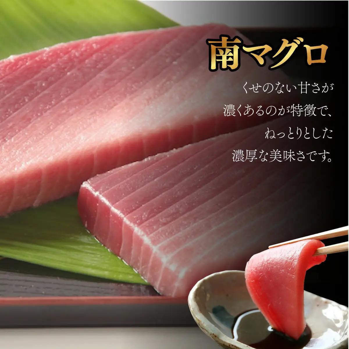 【定期便/計3回】天然南マグロ中トロ（2柵）【まぐろ】eb020