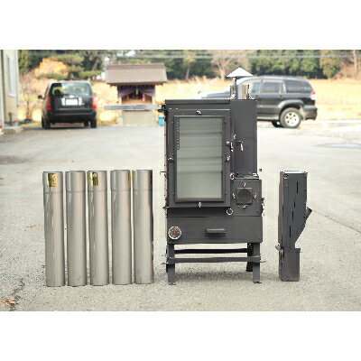 【ふるさと納税】フェニックスライズの薪ストーブ「不死鳥ワイドタイプ(ペレットボックスセット)」【配送不可地域：離島・沖縄県】【1229681】