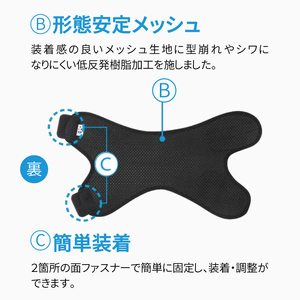 magicolaboひざサポーター しっかりフィットM~L 〈 日本製 膝 サポーター ひざ用 サポーター 男性 女性 男女兼用 左右兼用 メンズ レディース テレワーク 階段 ドライバー ふるさと納