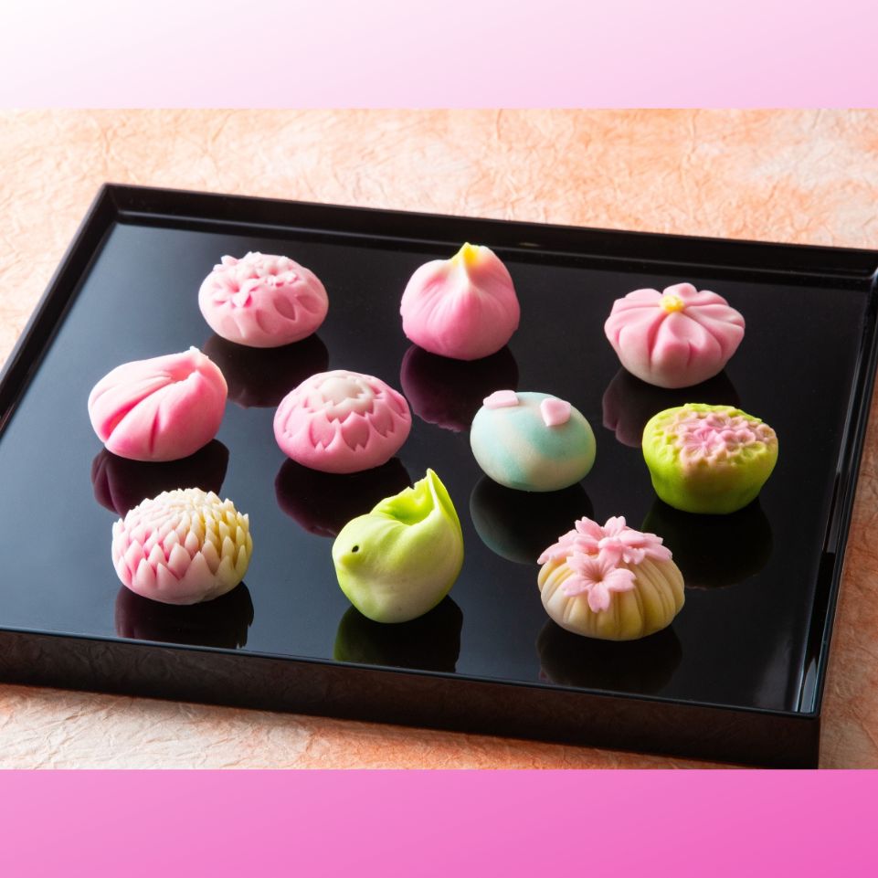 ＜定期便＞「夢菓子工房ことよ」季節の練り切り菓子 10個【春篇・夏篇・秋篇・冬篇＝年４回】ずーっと、眺めていたくなりますが、お早目にお召し上がりください。【スイーツ】_イメージ2
