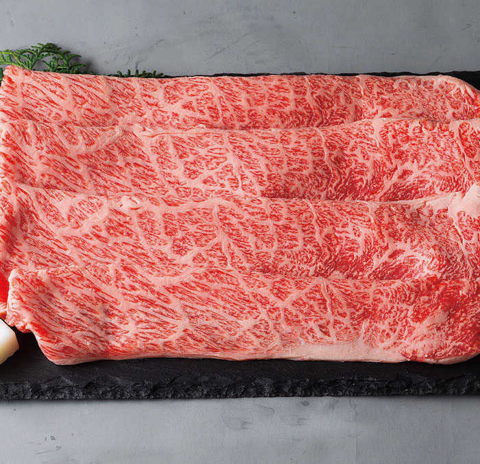 【ふるさと納税】佐賀牛肩ローススライス 計600g（300g×2パック）/ すきやき しゃぶしゃぶ / 佐賀県 / 上場食肉[41AOCS055]
