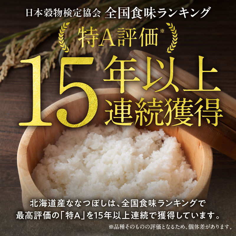 【定期便全2回】 北海道産 ななつぼし 精米 定期便 2kg 2回 特A 雨竜町 お米 米 厳選 人気 令和7年産 
