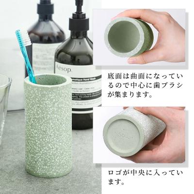 ふるさと納税 北秋田市 ソイル トゥースブラシスタンド 【ホワイト】日本製  珪藻土|drlz-240101a |  | 02