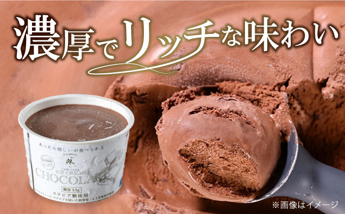 低糖質 ロカボ お菓子 おかし スイーツ アイス 人気 ギフト 濃厚 チョコ カップ チョコレート アイスクリーム