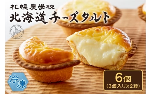 北海道チーズタルト　６個 ｜札幌農学校 スイーツ お菓子 北海道 札幌市