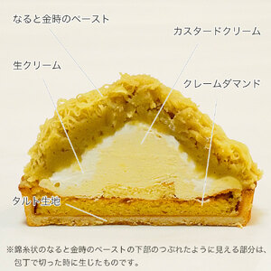 モンブラン タルト さつまいも なると金時 4号 冷凍 ケーキ タルト モンブラン 洋菓子 焼菓子 デザート スイーツ CAKE EXPRESS 阿波市 徳島県 ドリームチーム