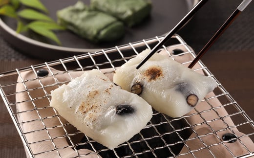 （期間限定）【2025年11月中旬頃～2026年3月下旬発送】飛騨の生切りもち 5種類セット（白餅・草餅・豆餅・きび餅・栃餅 各1枚入）のうさん糀村【87-7】