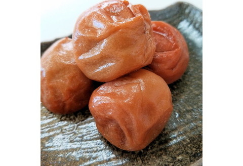 【0297-5】紀州南高梅（白干し）たっぷり2kg昔ながらのしょっぱい梅干し