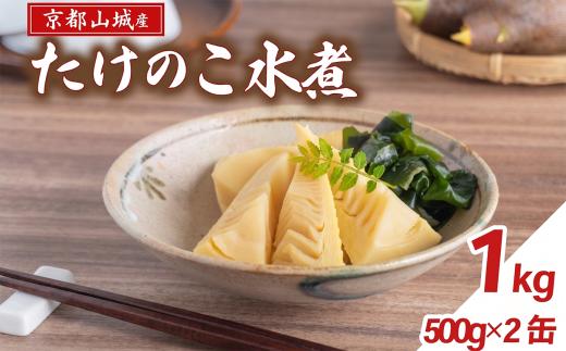【京都山城産】 たけのこ水煮缶詰 1kg(2缶) 白子筍 京たけのこ 国産 山城筍 京野菜 野菜 国産 炊き込みご飯 煮物 小分け まとめ買い 常温保存 まるやま食品 京都 京都府 井手 井手町