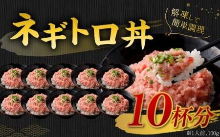 【2026年2月発送】ネギトロ まぐろたたき 合計1kg （100g×10P） まぐろ マグロ 鮪 たたき マグロのタタキ 魚 魚介類 冷凍