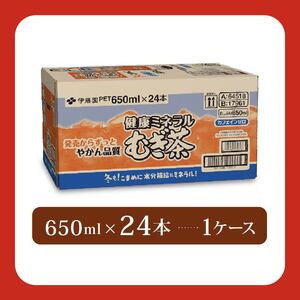 131-25 健康ミネラルむぎ茶PET650ml×24本