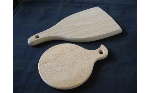 無垢の木カッティングボード 中・小セット