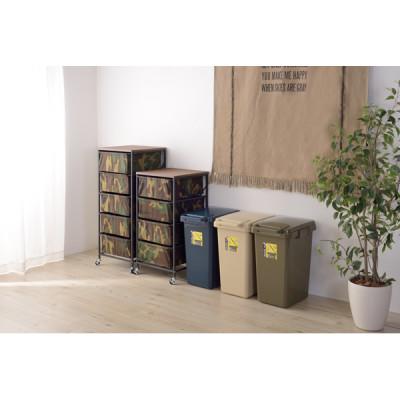 ふるさと納税 恵那市 ごみ箱　連結　45L　ネイビー　2個組 |  | 01