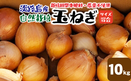 淡路島産 栽培期間中肥料・農薬不使用 自然栽培玉ねぎ 10kg ／ 玉ねぎ