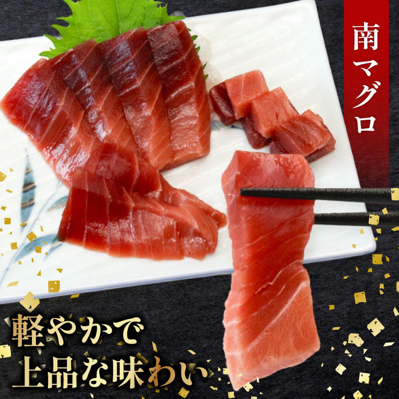 【６回定期便】天然本マグロ 天然南マグロ 中トロ 各1柵 奇数月 まぐろ 鮪 鮮魚 刺身 寿司 高級 食べ比べ