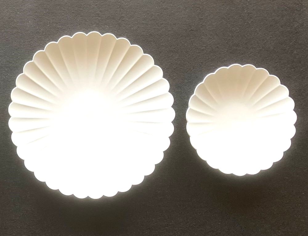 
            【セット】1616/arita japanパレスプレート(gray) 中小2枚セット<160×1，110×1>
          