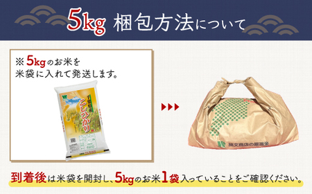 ＜6ヶ月定期便＞千葉県産「コシヒカリ」5kg×6ヶ月連続 計30kg A026