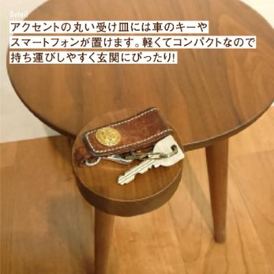 ふるさと納税 高山市 TaKuMi Craft ホールスツール丸型 ブラックウォールナット材 BL048 |  | 02