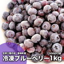 【ふるさと納税】冷凍ブルーベリー 1kg 直径13mm以上　※ご注文後随時発送