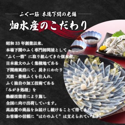 ふるさと納税 下関市 とらふぐ刺身セット(3〜4人前) 冷凍 ID001-x |  | 01