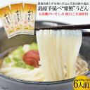 【ふるさと納税】CE274 島原手延うどん　山水の糸　3袋 （200g×3）【 うどん 即席 6人前 麺類 おすすめ 九州 長崎県 島原市 】