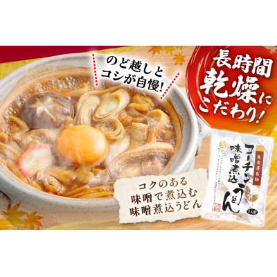 ふるさと納税 江南市 コーチン手折りみそ煮込うどん(10食) |  | 01