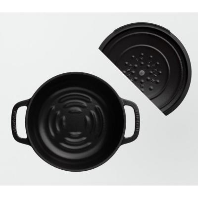 ふるさと納税 名古屋市 バーミキュラ オーブンポット2 18cm 浅型(マットブラック) |  | 02