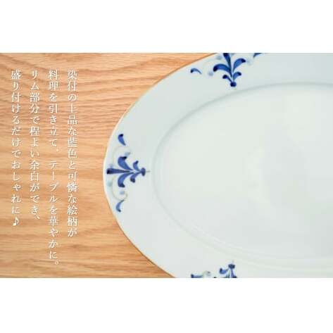 有田焼 オーバル皿 2枚セット【皓洋窯】食器 器 うつわ 楕円皿 パスタ皿 朝食 プレート ギフト プレゼント A30-545_イメージ4