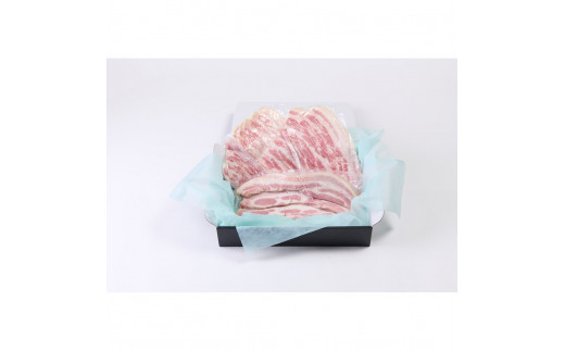 【11月にお届け】鈴鹿産さくらポーク　手造りベーコンスライス（約600g／厚切り約100g×3、薄切り約100g×3）