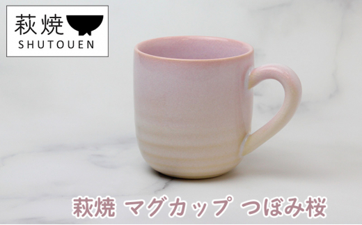 
[№5226-0895]萩焼 マグカップ つぼみ桜 手作り 陶器
