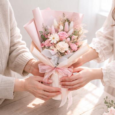 ふるさと納税 唐津市 For You|想いを手渡す 枯れない花束(ピンク) |  | 02