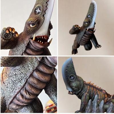 ふるさと納税 高石市 ガメラ対大悪獣ギロン〈オリジナル1点もの〉レジンキャスト製塗装済完成品 |  | 02