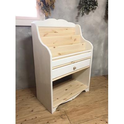 ふるさと納税 茅野市 メーベルヒナナ 木製 ブックシェルフ 絵本棚 ナチュラル |  | 01