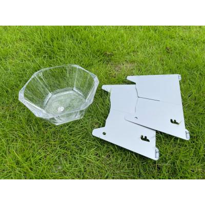 ふるさと納税 岡崎市 フードテーブル&フードボウル　組み立て式　MIDDLE |  | 01