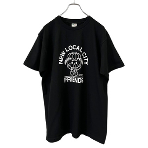 稲敷市オリジナルTシャツ「いなのすけTシャツ」[黒・Lサイズ] [1592]