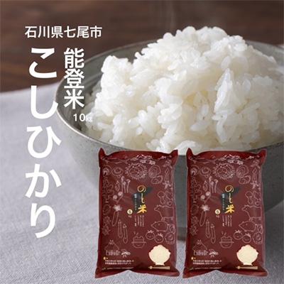 ふるさと納税 七尾市 【令和7年産】能登米コシヒカリ10kg (5kg×2袋)