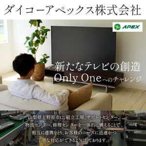 テレビ 65型 4Kパネル ウルトラハイビジョンチューナーレステレビ 家電 ダイコーアペックス (AP65DPX) 法人用モニター デジタルサイネージモニター チューナーレスモニター 大型モニター