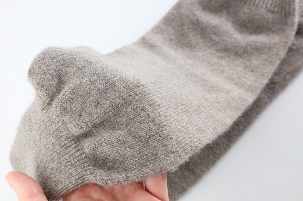 プレミアム カシミヤ レッグウォーマー（ベージュ） 443プランニング 秋田県 男鹿市