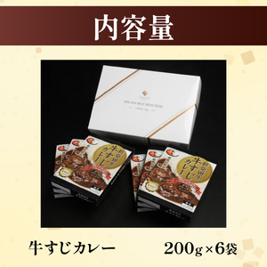 H23_01　新発田牛　牛すじカレー（６個入）