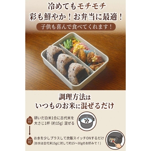 雑穀米 いなみ野 古代三色米 500g 国産 雑穀 玄米 黒米 赤米 古代米 米 お米 ブレンド米 混ぜるだけ 雑穀ごはん 健康 兵庫県産 兵庫 兵庫県 稲美町