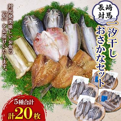 ふるさと納税 対馬市 対馬一汐干しお魚セット　2箱
