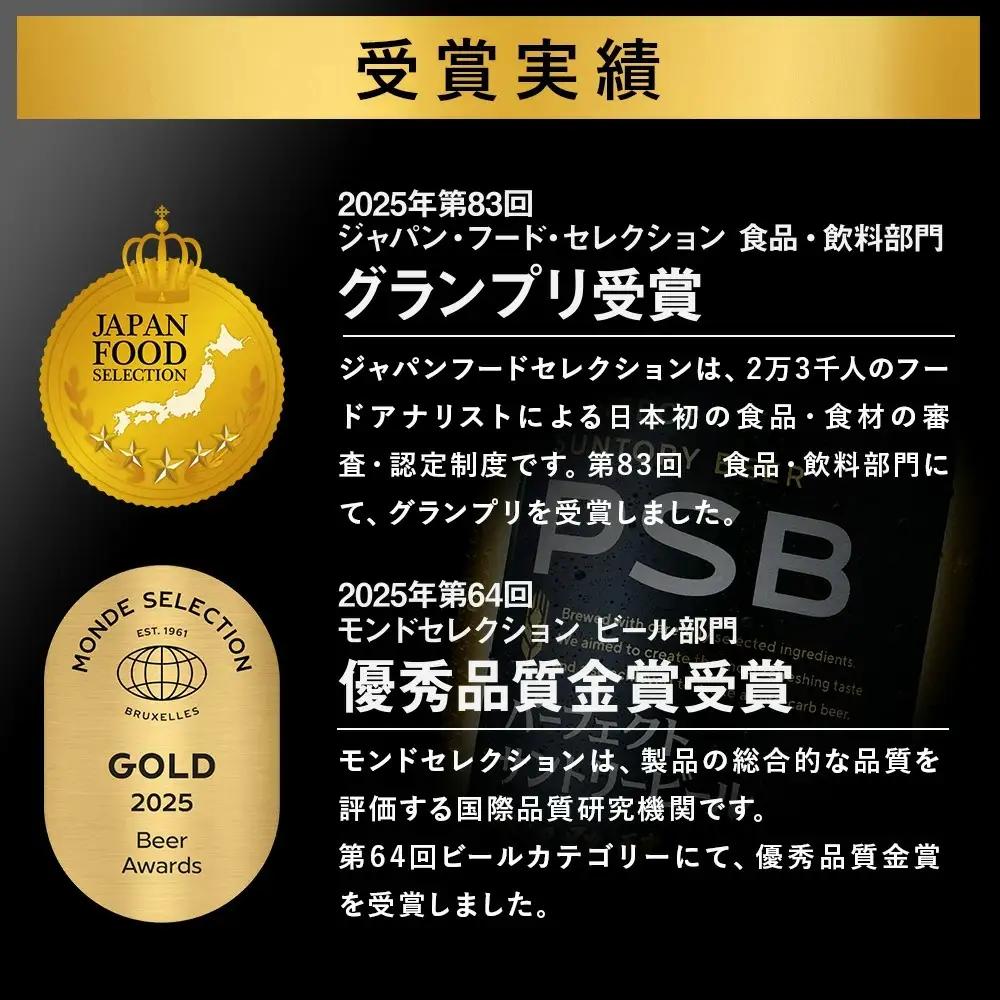 【9ヶ月定期便】サントリー　パーフェクトサントリービール（PSB）【350ml×48本】（高田屋本店）