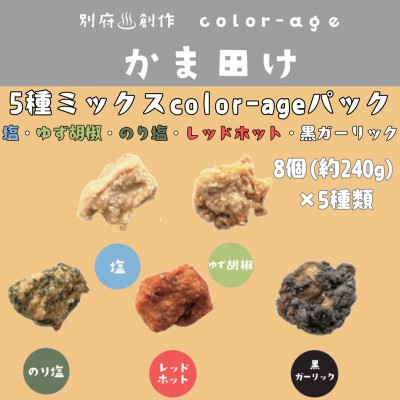 
            彩りからあげ　お好みミックスパック(5種類)　Bセット【1649526】
          