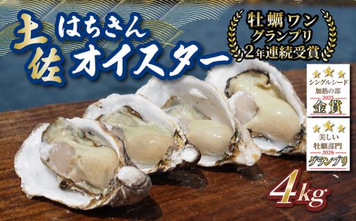 土佐はちきんオイスター 4kg 千代丸水産