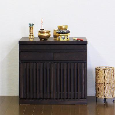 ふるさと納税 大川市 仏壇下台 大川家具 完成品 60cm AKBU-02-60L BR |  | 01