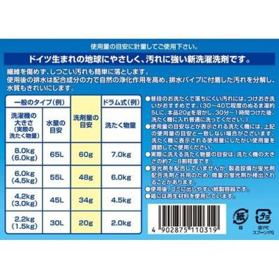 ふるさと納税 龍ケ崎市 緑の魔女ランドリーパウダー1kg×2個セット(デパート専用品)【沖縄・離島配送可能】 |  | 01